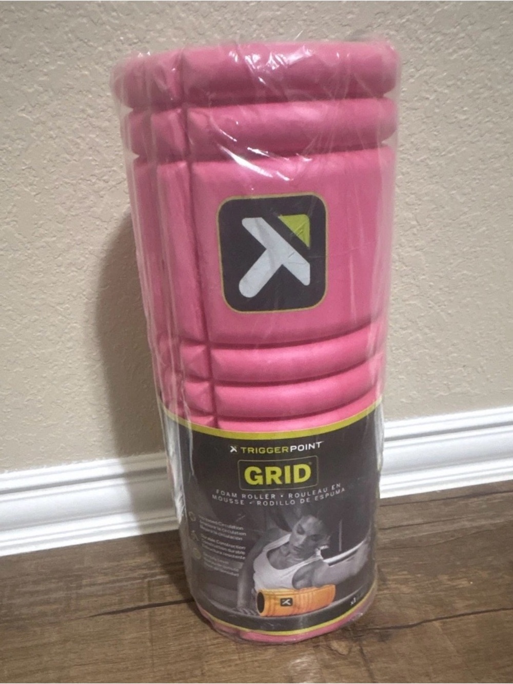 TriggerPoint GRID Foam Roller in Pink